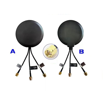 3M Adhesive 3-in-1 Vehicle Tracking Combo Antenna GNSS 4G LTE WiFi SMA Male