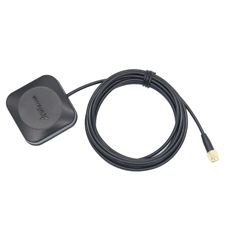 Active High-Gain External GNSS Antenna | GPS + Beidou + GLONASS Triple-Mode Satellite Positioning Antenna