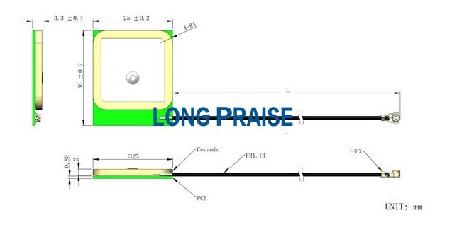 GPS Patch antenna GPS Internal Antenna LPIG0905