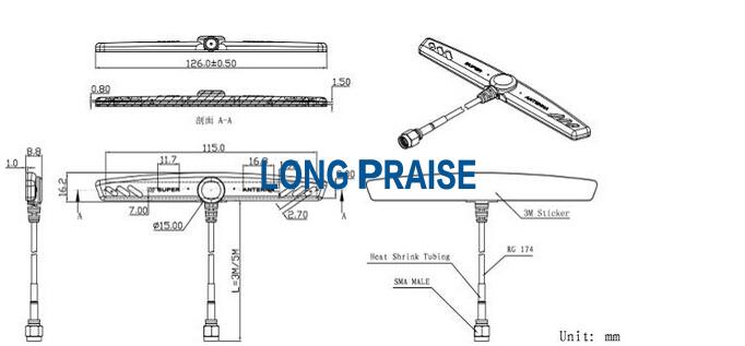 External GSM Flexible Antenna