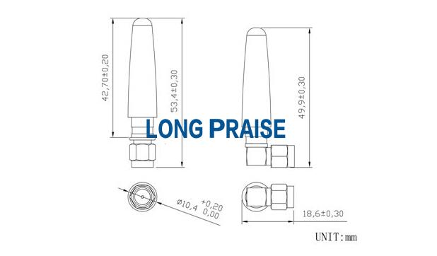 WIFI Rubber Antenna LPWR006