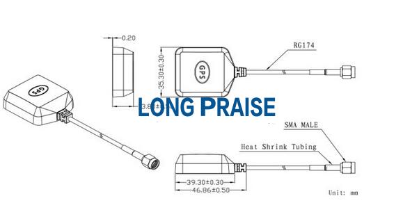 Small and fashion GPS antenna Small and fashion GPS antenna
