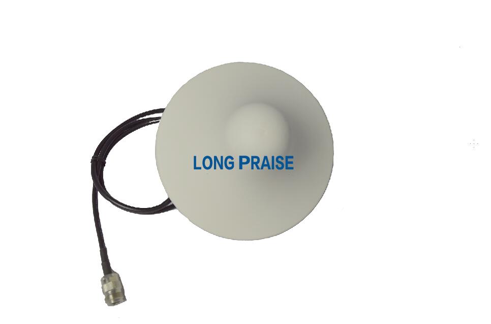 Indoor omnidirectional ceiling antenna 800-2500Mhz full-band antenna gain 5DB