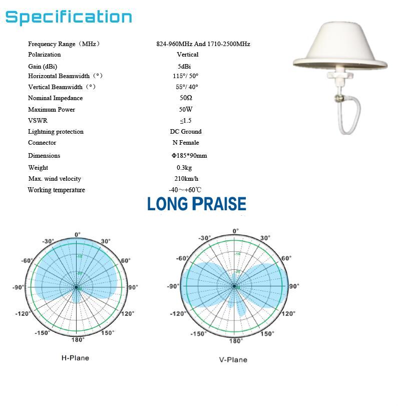 New style 5db omni 800-2500mhz Celling Antenna 
